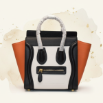 Shoulder Bag with Gold Chain Straps
